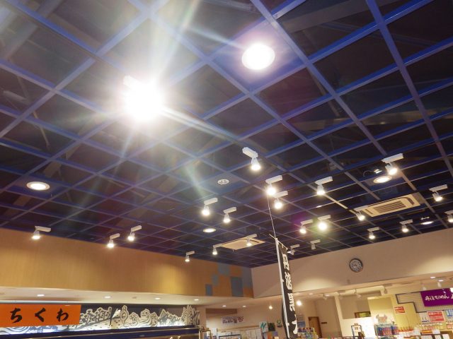 補助金を用いた店舗照明のLED化の画像